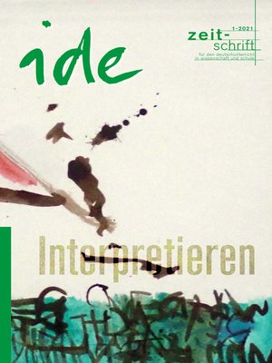 cover image of Interpretieren
